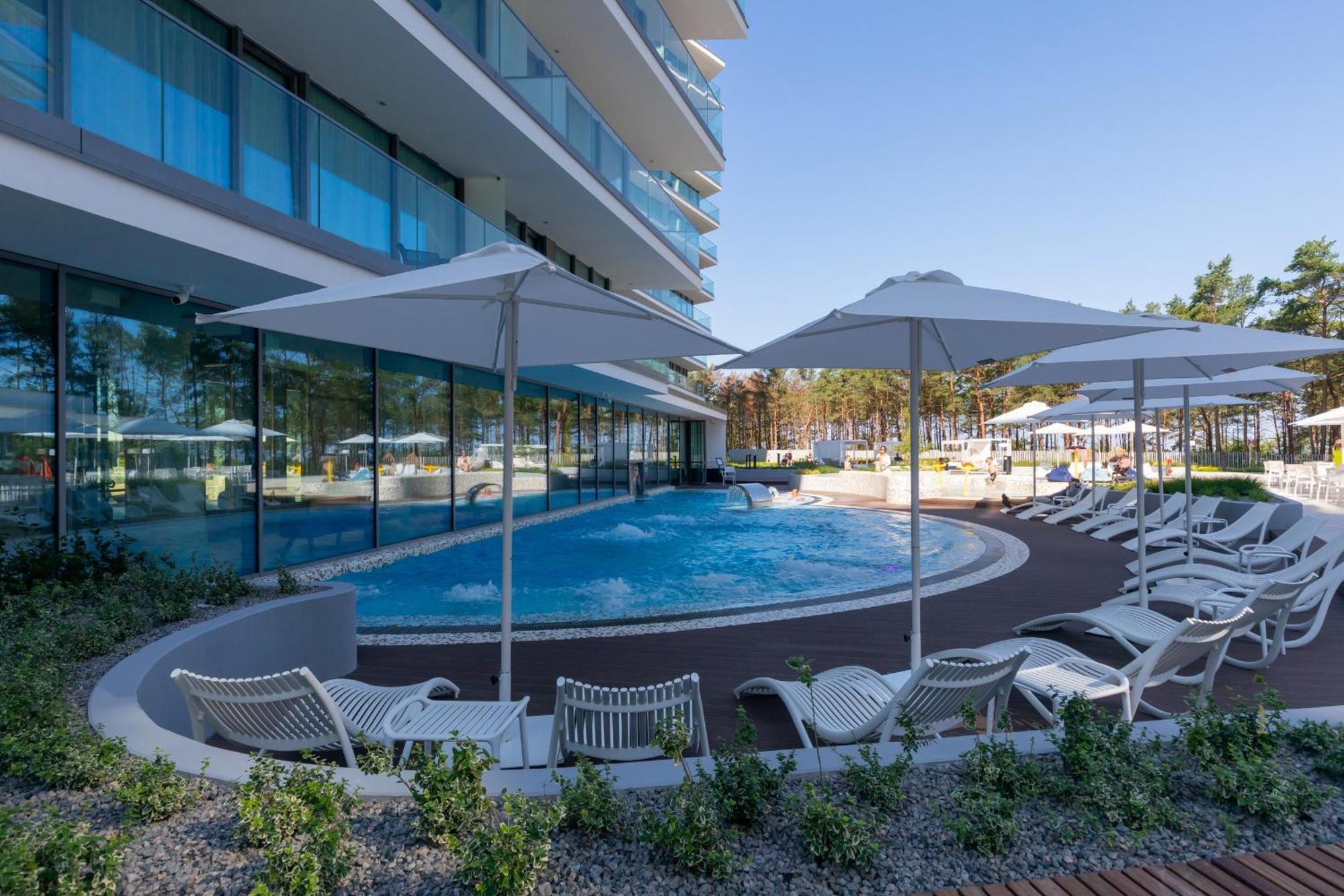 Royal Waves Resort & Spa - Apartment With Parking By Noclegi Renters Miedzyzdroje Exteriér fotografie